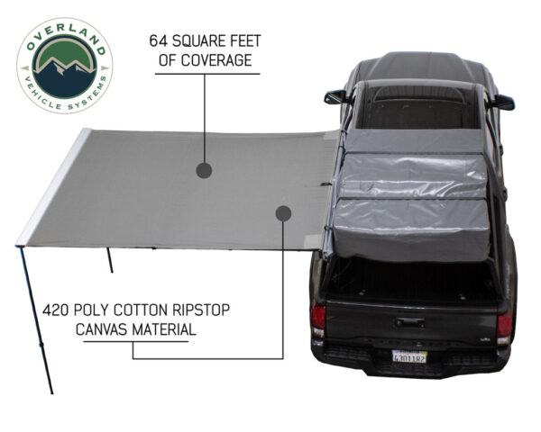 Nomadic awning 2.5 - 8.0' with black cover universal - Image 2
