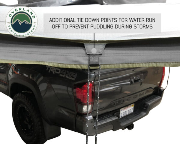Overland Vehicle Systems 270 Passenger Side Awning with Bracket Kit for Mid - High Roofline Vans - Image 10