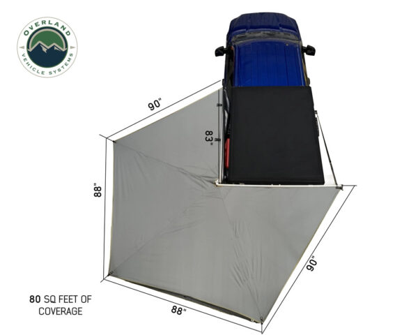 Nomadic LT 270 Awning & Wall 1, 2, & Mounting Brackets - Driverside - Image 4