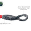 Combo pack soft shackle 7/16" 41,000 lb. And recovery ring 4.0" 41,000 lb - Image 9