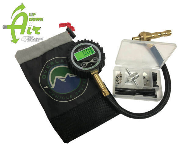 Digital tire deflator with valve kit & storage bag universal - Image 8