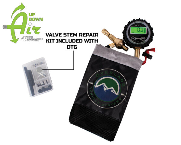 Digital tire deflator with valve kit & storage bag universal - Image 4