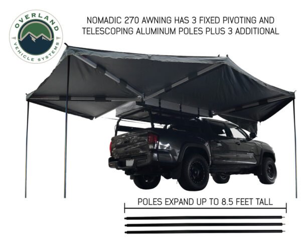 Nomadic Awning 270 Awning & Wall 1, 2, & 3, Mounting Brackets - Passenger Side - Image 4