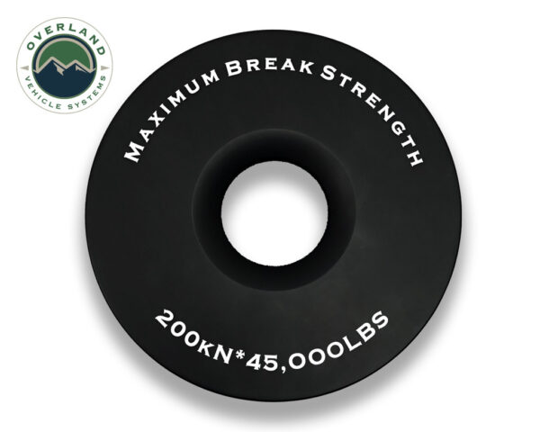 Combo pack soft shackle 5/8" with collar 44,500 lb. And recovery ring 6.25" 45,000 lb. Black - Image 10