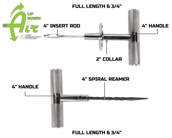 Up down air 53 piece tire plug repair kit off road grade truck, Jeep, off road, rv, & trailers - Image 4