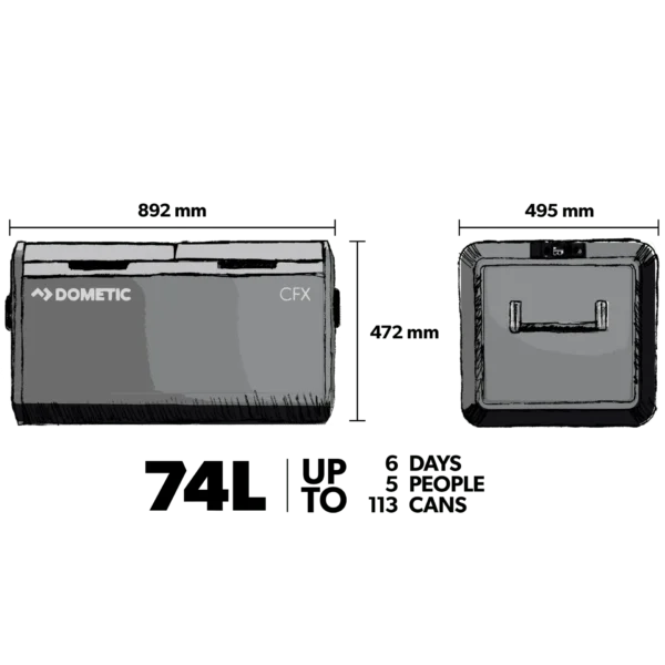 Dometic CFX3 75DZ - Image 3