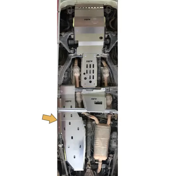 Toyota Land Cruiser 200 / Lexus LX570 Fuel Tank Skid Plate - Image 2