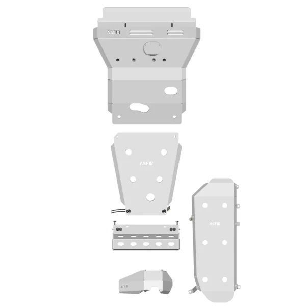 Toyota 4Runner Full Skid Plate Kit (5 Pcs) | with KDSS
