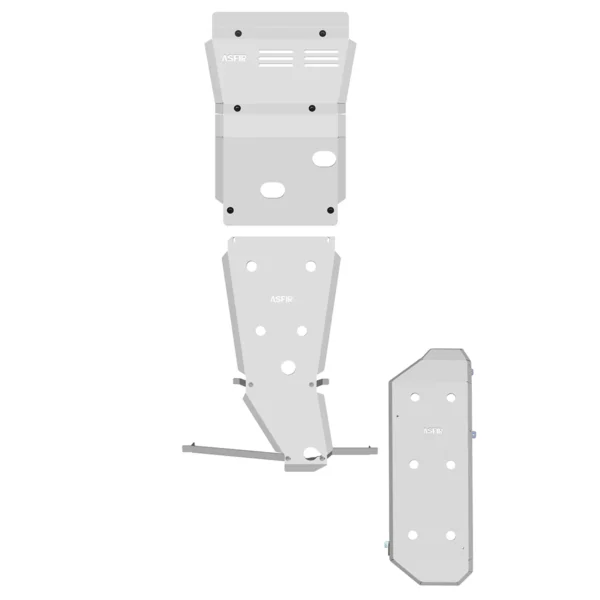 Toyota Land Cruiser 120 Diesel Full Skid Plate (3 Pcs) | Non-KDSS