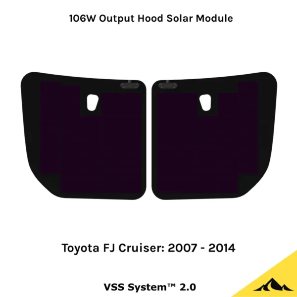 Toyota FJ Cruiser (2007-2014) | Hood / Bonnet Solar Panel | VSS System™ 2.0 - Image 4