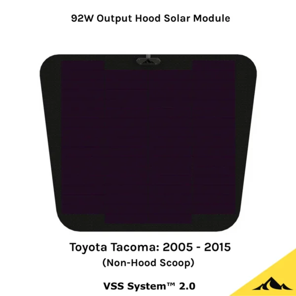 Toyota Tacoma (2005-2015) | Hood Solar Panel | VSS System™ 2.0